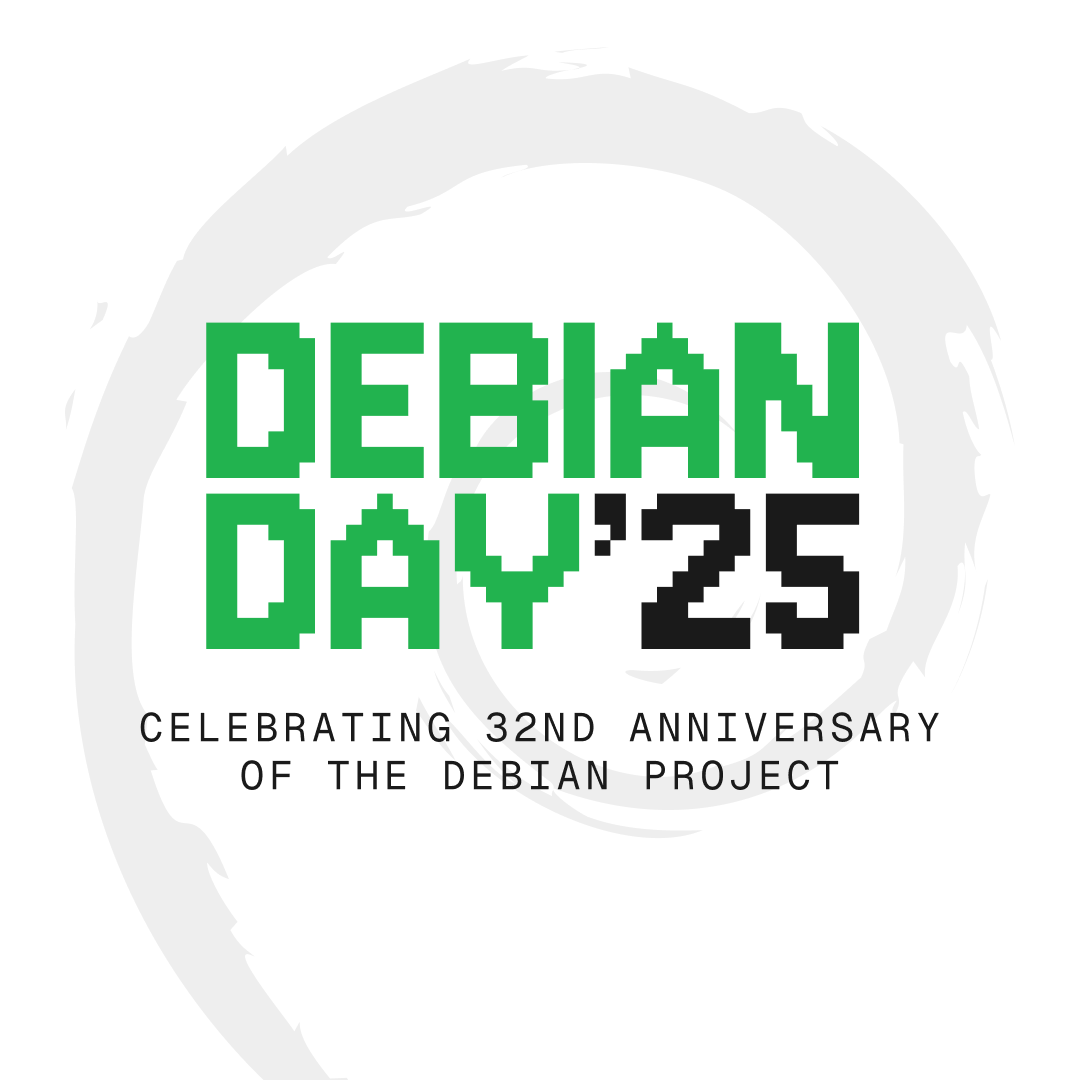 Debian Day'25 event banner
